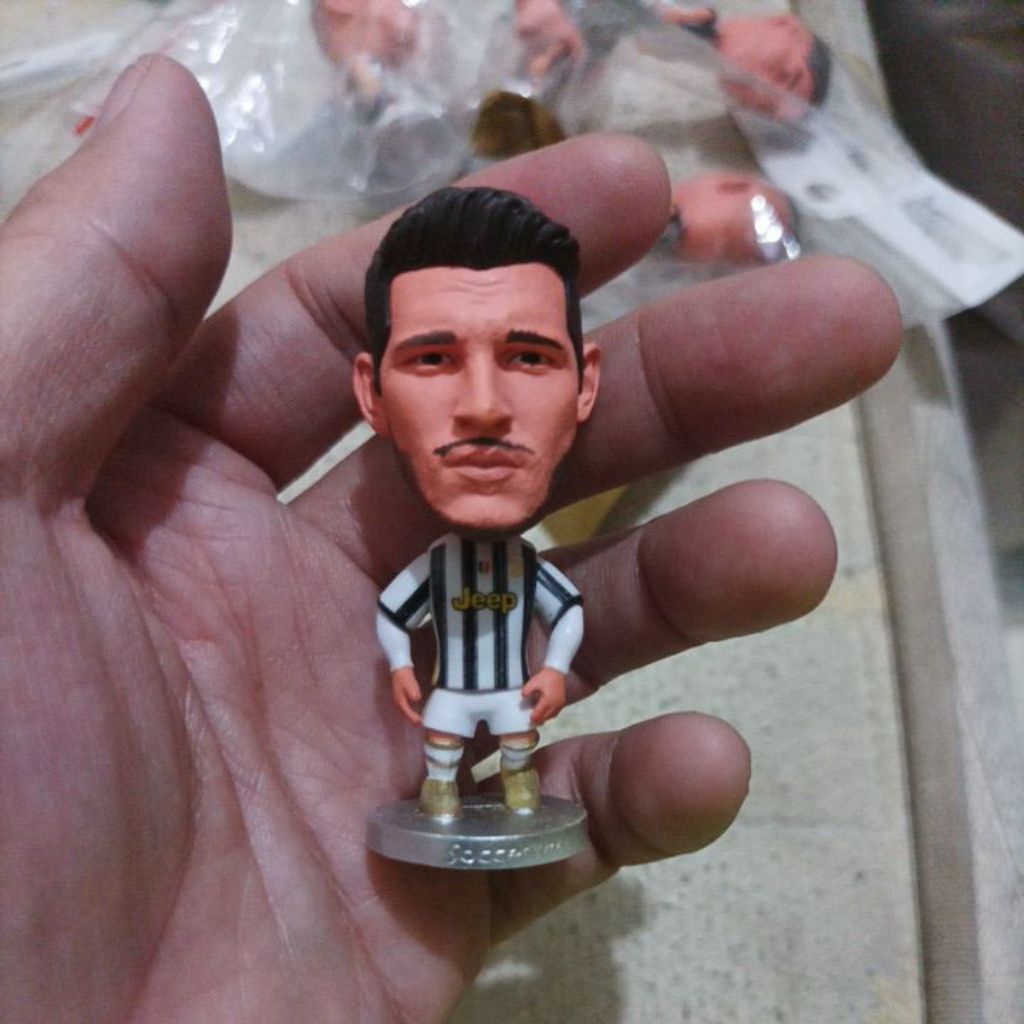 Action Figure Alvaro Morata Juventus Soccerwe