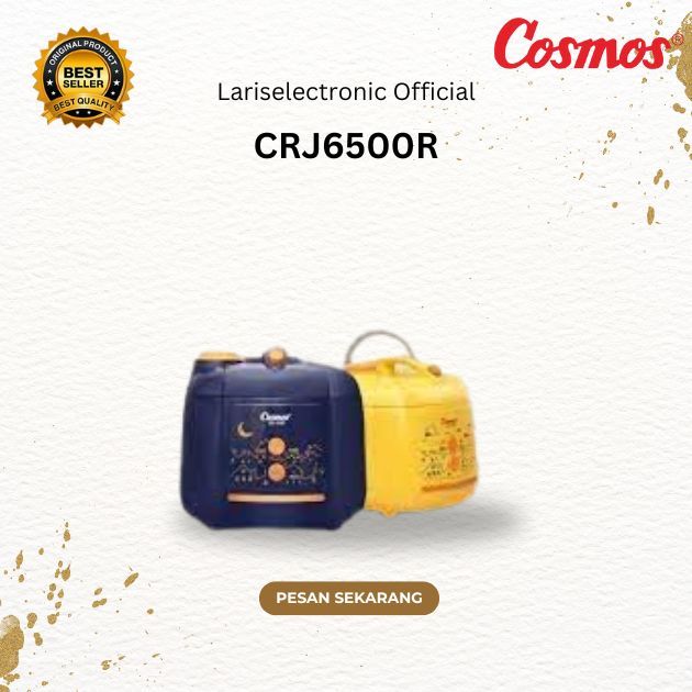 COSMOS RICE COOKER NON STICK CRJ6500R 2L/CRJ-6500R/CRJ 6500R/CRJ6500R/ANTI LENGKET/100% ORIGINAL