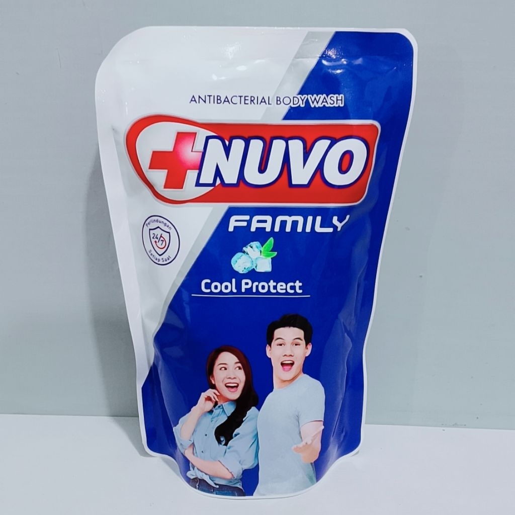 NUVO Sabun Mandi Cair Cool Protect 400ml