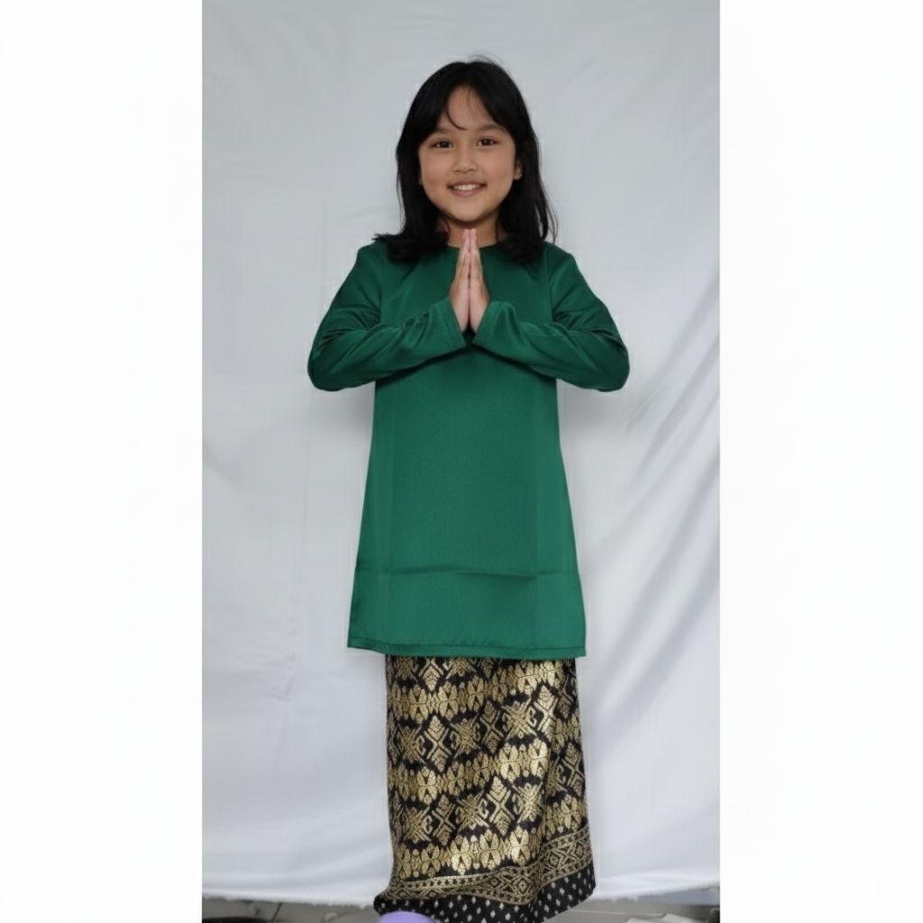 Baju kurung Set Anak perempuan