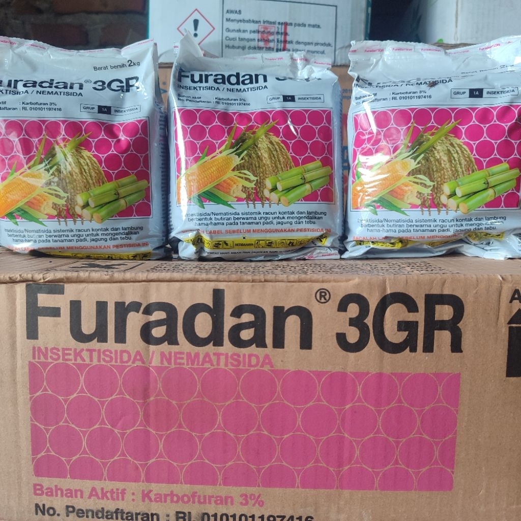 GROSIR FURADAN 3GR 2 KG 1 DUS ISI 10 PACK