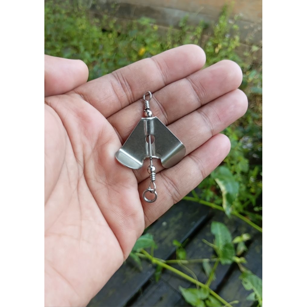 Propeller soft lure umpan casting toman