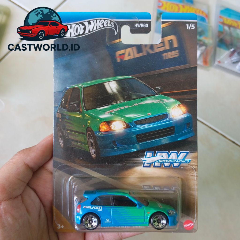 Hot Wheels Civic Falken