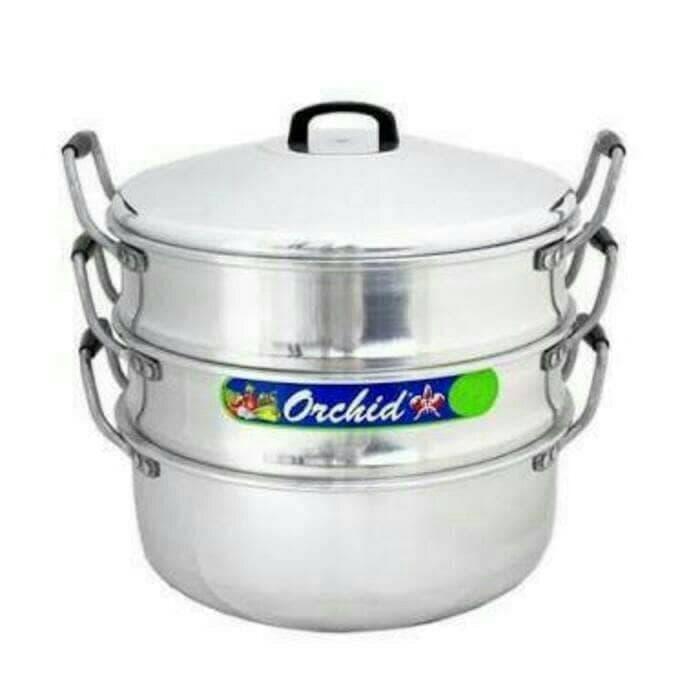 Orchid Panci Kalakat 40 / 45 / Steamer / Kukusan / Panci Kukus