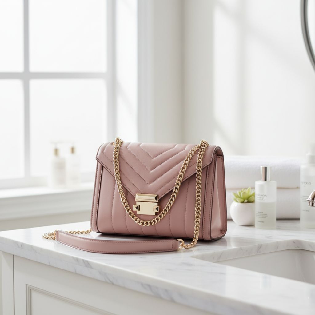 Tas Wanita Sling Shoulder Michael Kors Whitney Quilted Kulas  Preloved Second Branded