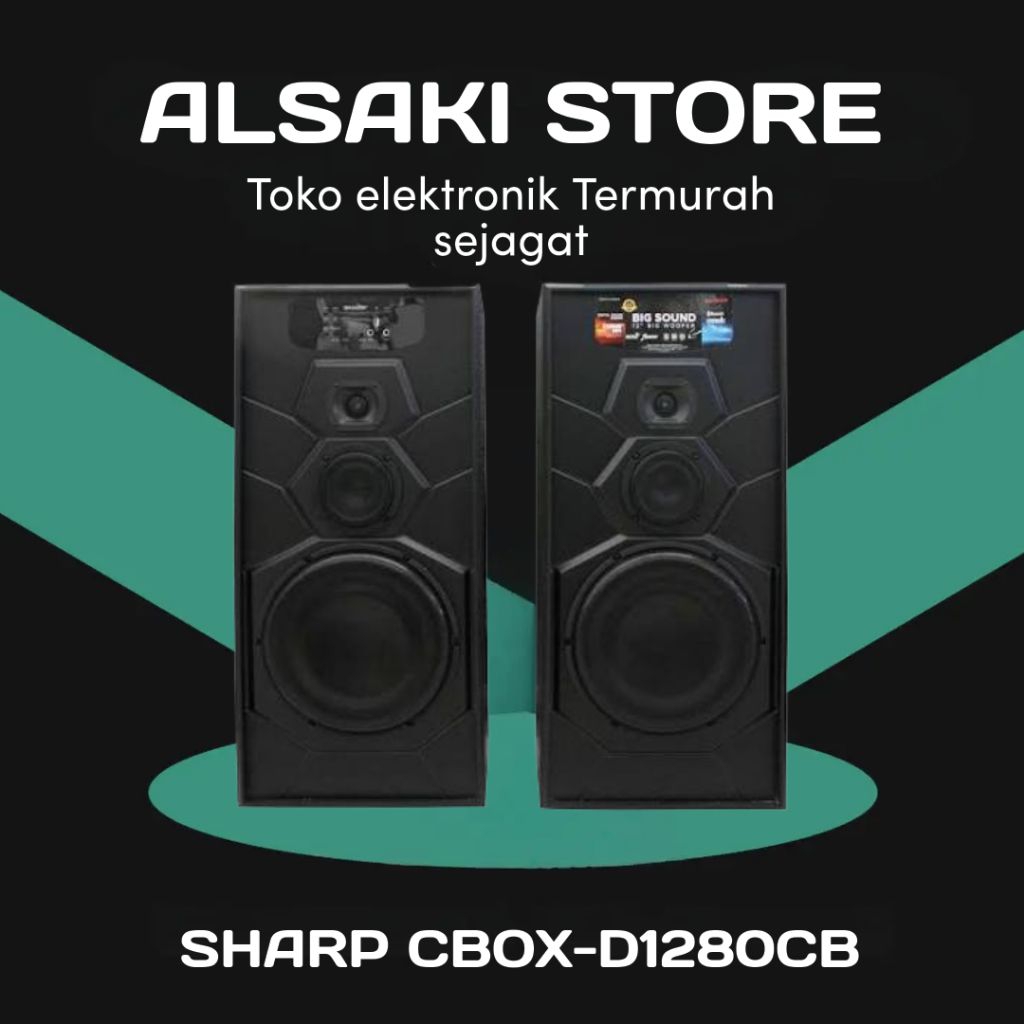 SHARP SPEAKER AKTIF CBOX-D1280CB