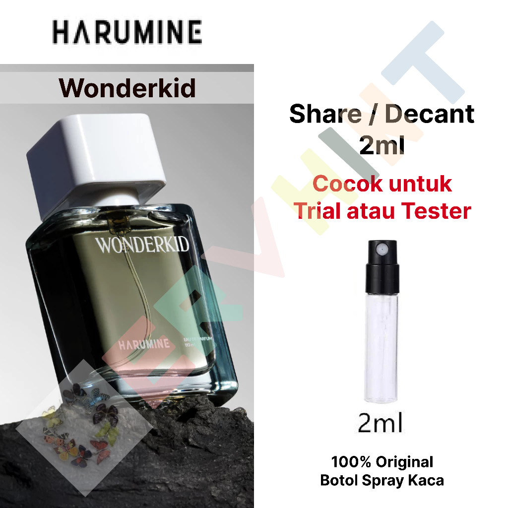 [Decant Parfum] Harumine - Wonderkid EDP (Eau de Parfum) | Fresh Citrus Fruity | Pria