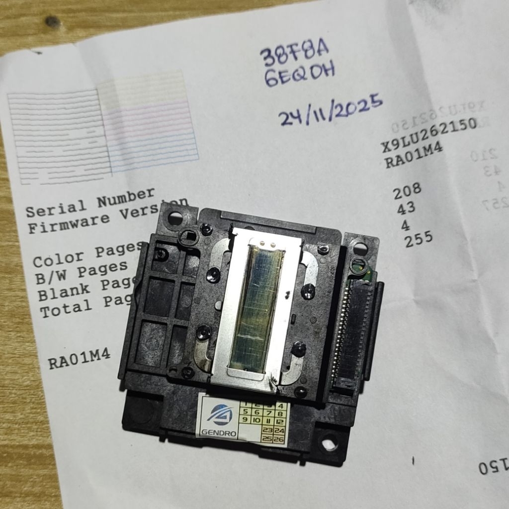 Print Head Epson cetak high L120 L220 L350 L360 L1110 L3110 L3210 L1210 L5290 copotan