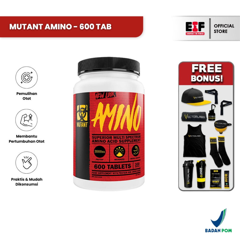 MUTANT Amino 600 Tablet