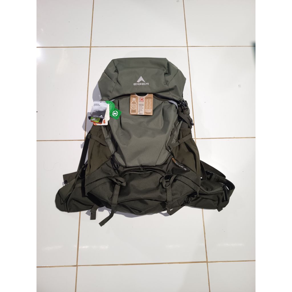 TAS GUNUNG ECOSAVIOR 45L SECOND LIKE NEW
