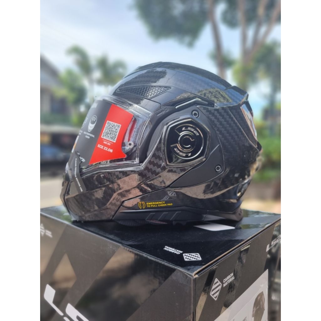 HELM LS2 ADVANT CARBON MODULAR