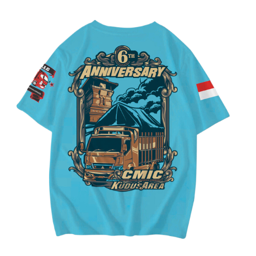 New Kaos Truck Cmic Anniversary Kudus 6Th Kaos Truck Mania Kaos Distro Truck Mania Cmic Indonesia Pr