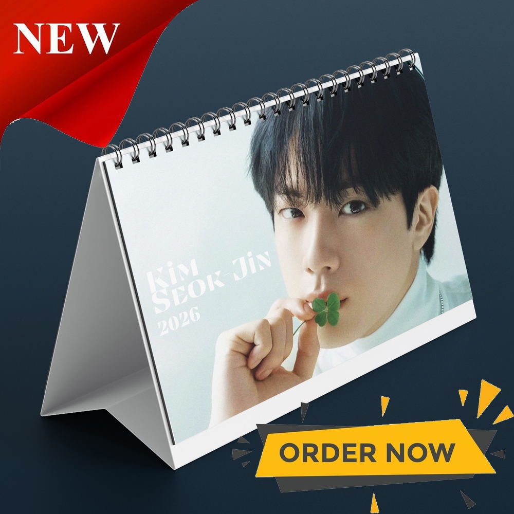 A&M Kalender JIN BTS Kalender Meja Kalender 2025 Kalender K-POP