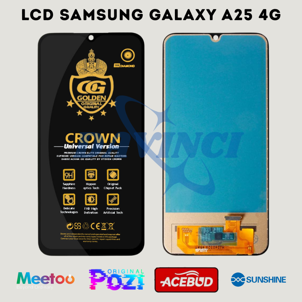 LCD SAMSUNG A25 / (SAMSUNG GALAXY A25 / M34 5G) / A256 / M346 TOUCHSCREEN FULLSET COMPLETE ORIGINAL