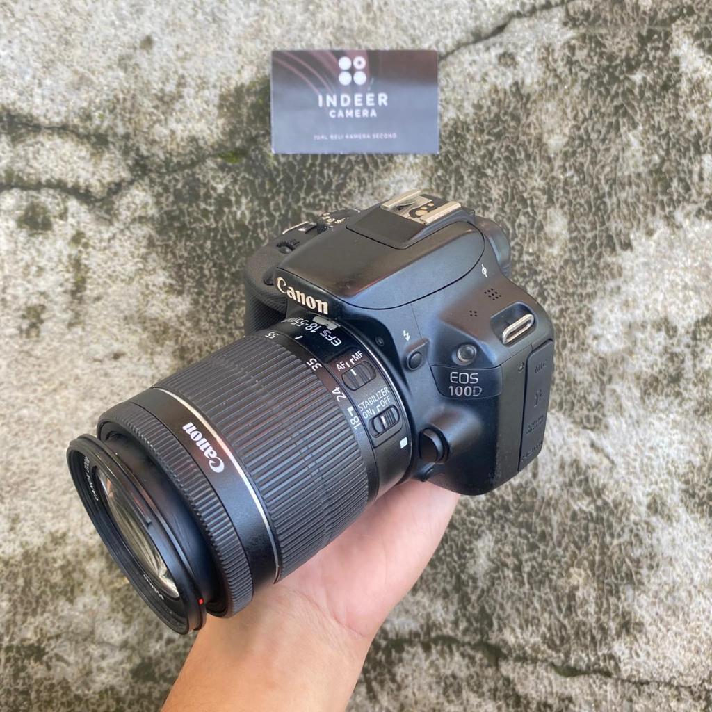 CANON EOS 100D KIT 18-85MM NORMAL SECOND MURAH BUKAN 100D 600D 700D 750D 800D