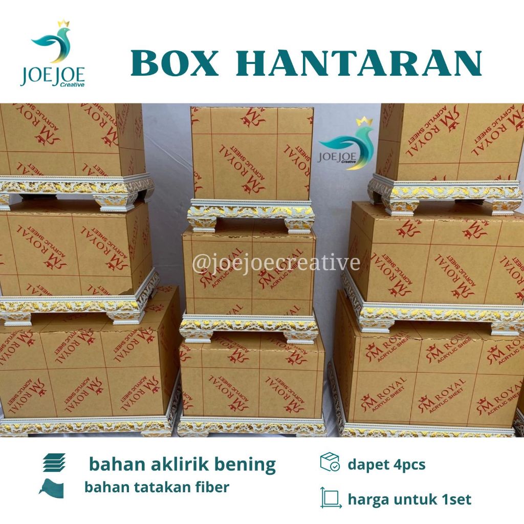 Tutup Hantaran Akrilik  Tutup Frame kotak Akrilik Hantaran