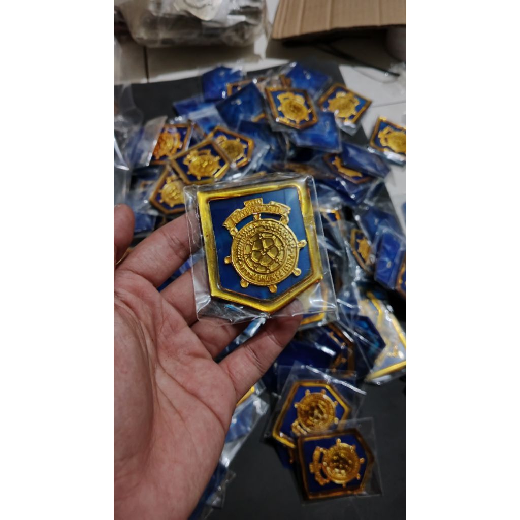Emblem POL-PP Segi Lima - Emblem Pol PP Fiber -Emblem Baret POL PP