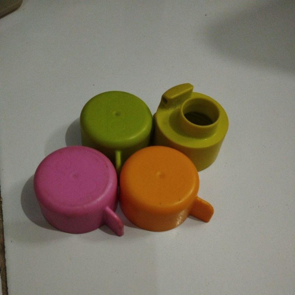tutup eco botol 500ml tupperware PL second