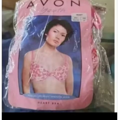 Bra wanita Heart ada kawat dan busa merk avon harga keluar batam.