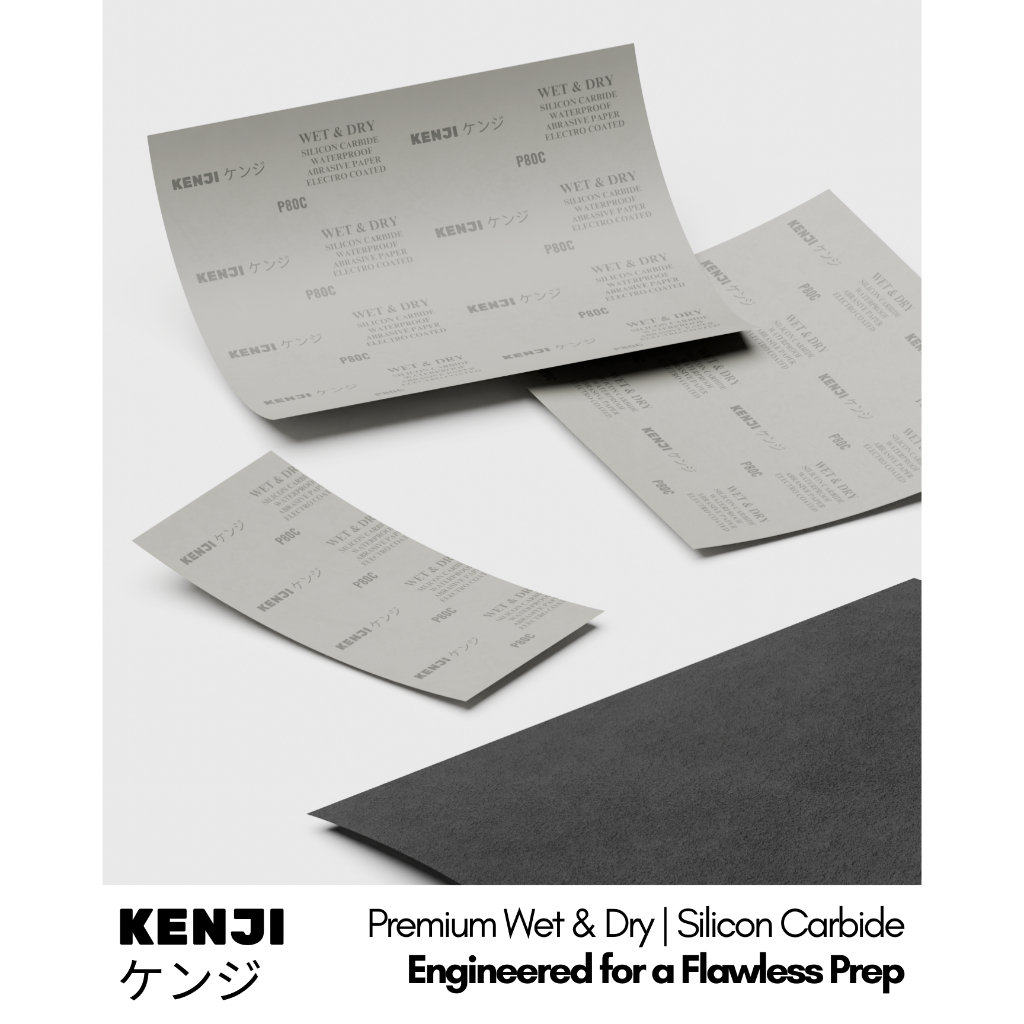 Amplas Kertas Kenji Abrasive Paper Waterproof Wet & Dry | Silicon Carbide