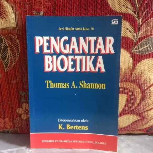Buku Original PENGANTAR BIOETIKA Thomas A Shannon Bekas