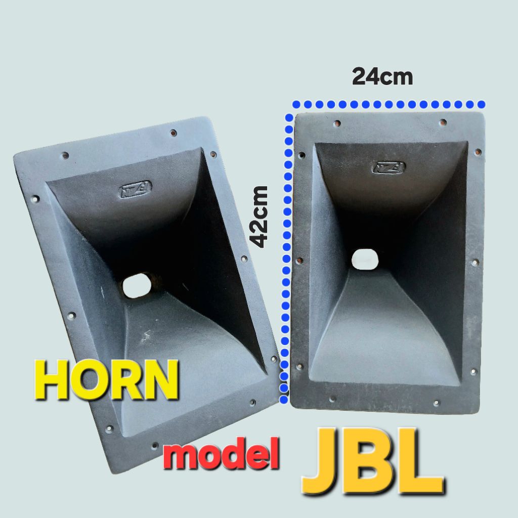 HORN Twiter MODEL JBL 42CM×27 BAHAN ALMUNIUM/DIRAL