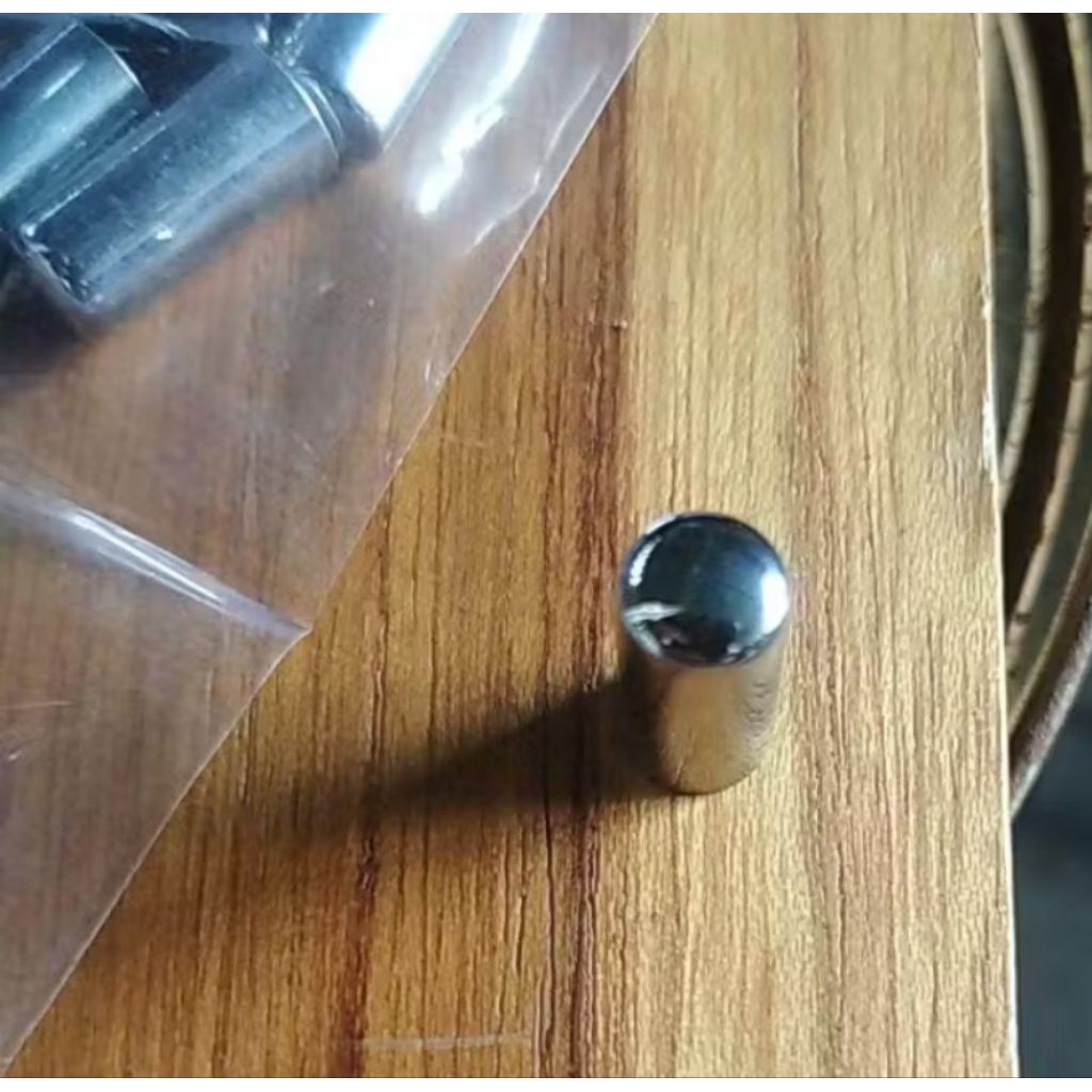 RE2926 knob knop switch dpdt silver by PCM LTC GLODOK