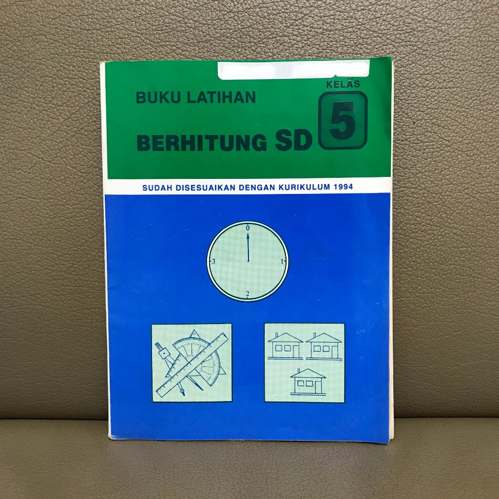 Preloved Buku Latihan Berhitung SD/MI Kelas V (5) - E. Widhianti. (1994)