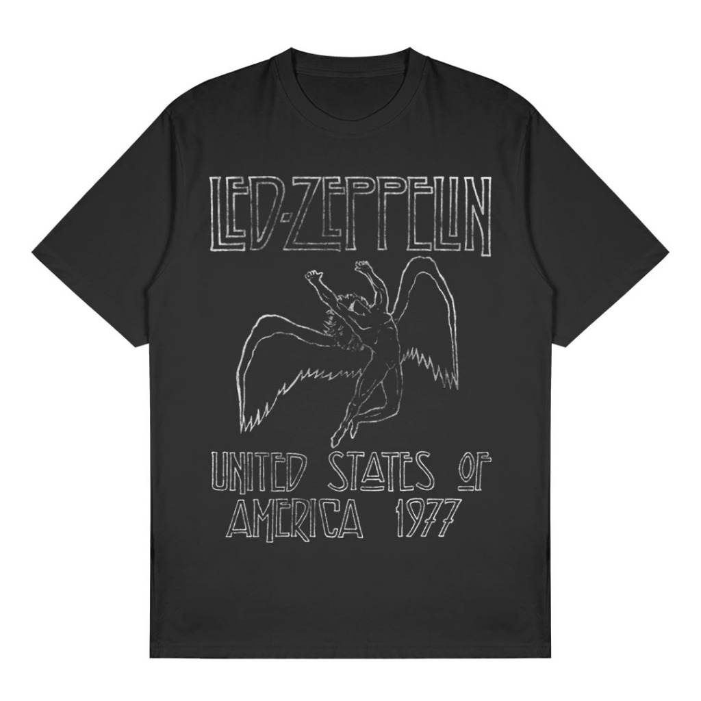 Led Zeppelin - USA 77 Black