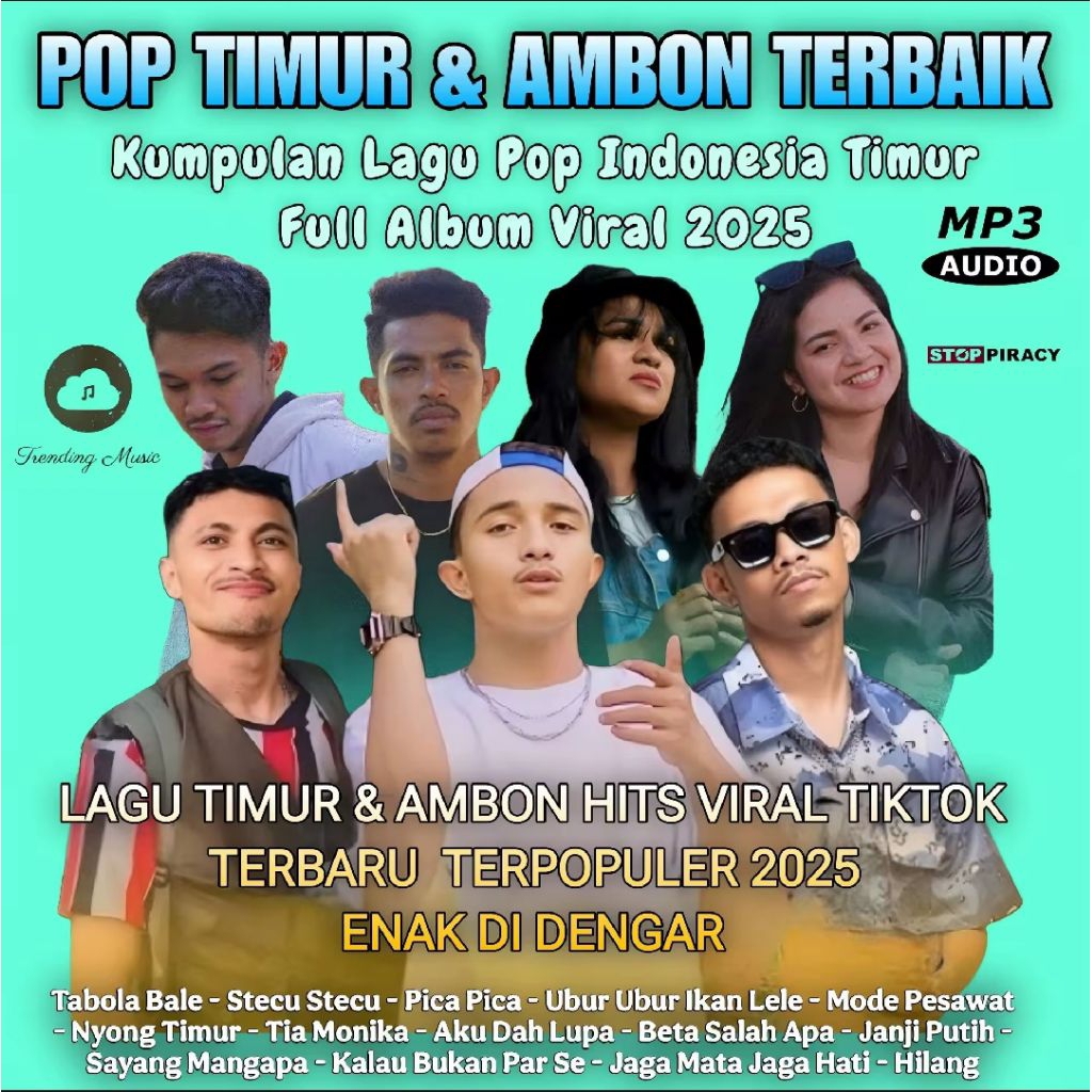 KASET CD MP3 LAGU POP INDONESIA TIMUR-MP3 LAGU TIMUR-LAGU TIMUR-MP3 LAGU AMBON-CD MP3 LAGU AMBON