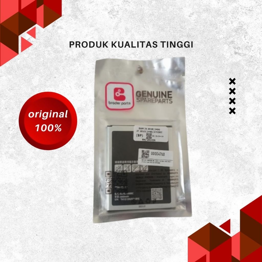 batre Samsung j7 core/ j4 2018 / j7 2015 original 100%
