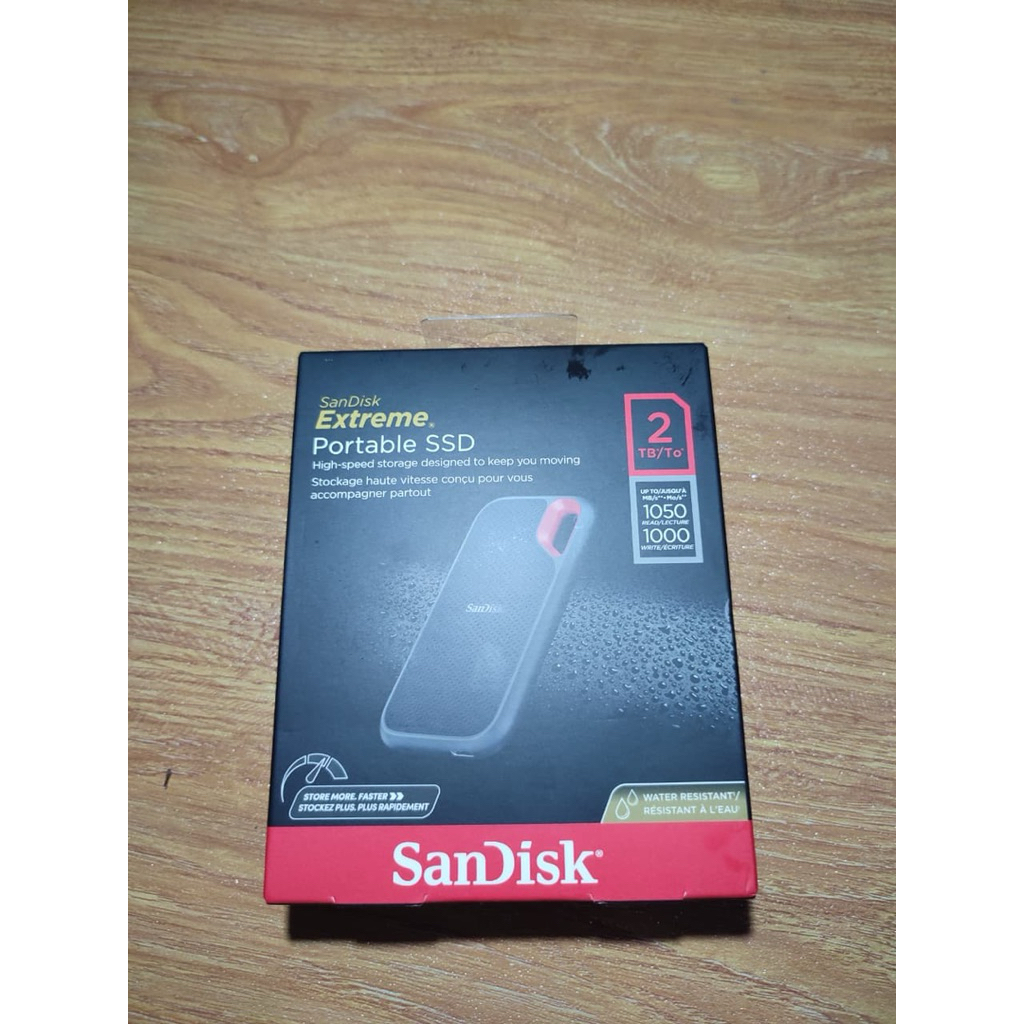 Sandisk Extreme Portable SSD 2TB | ORI 100% MASIH SEGEL