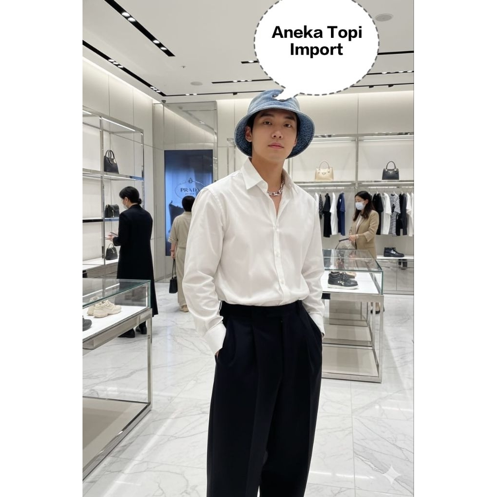 Topi Bucket Prdong Denim