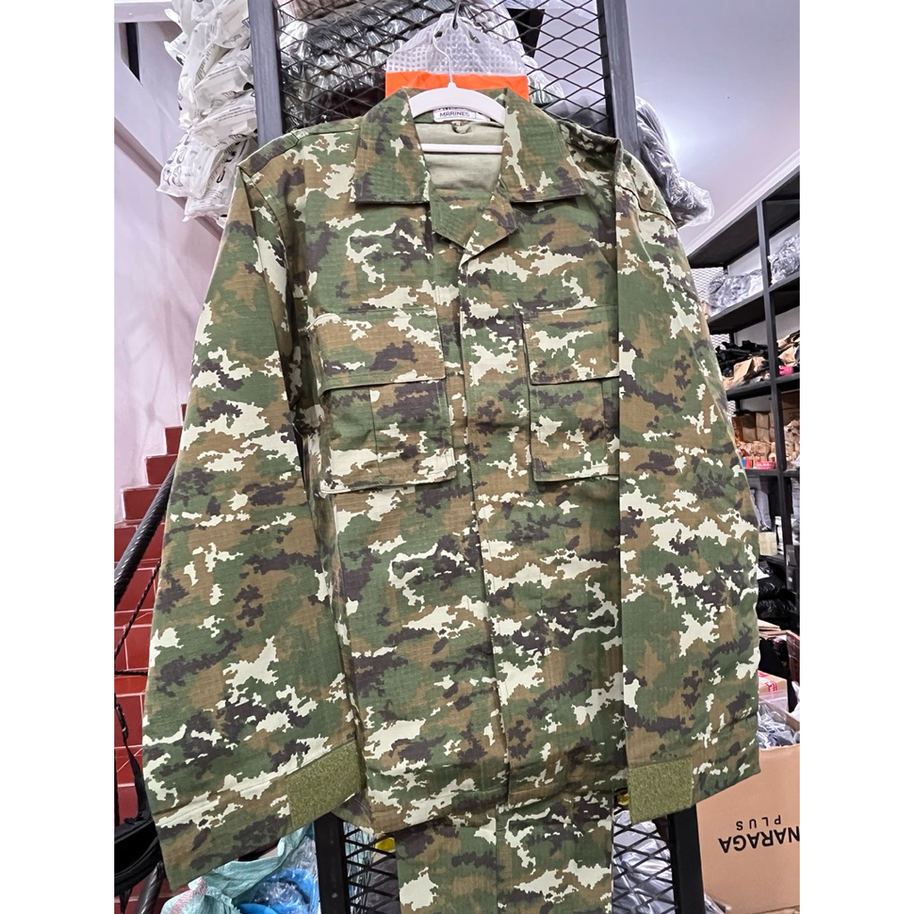 BAJU PDL TNI TERBARU SAGE GREEN
