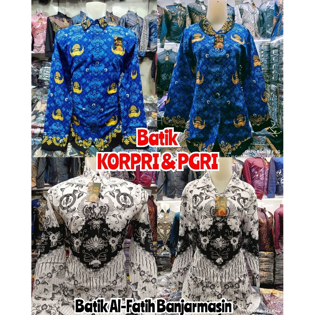 Batik KORPRI & PGRI Al Fatih Banjarmasin