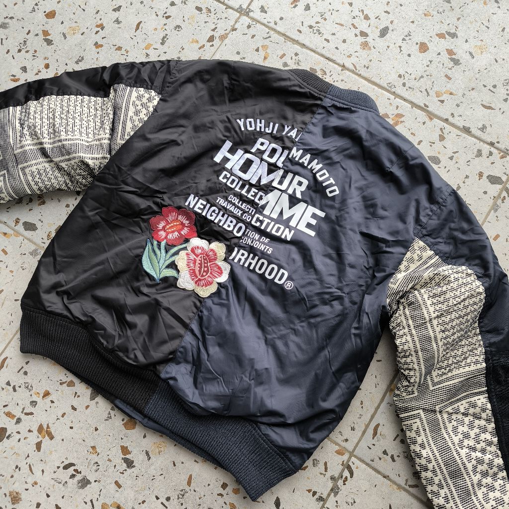 Neighborhood x Yohji Yamamoto Bomber Jacket size S fit L