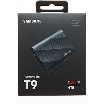 SSD Samsung Portable T9 4TB - External ssd