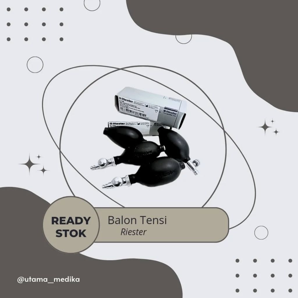 Balon Tensimeter Aneroid/Pompa Tensimeter Manual