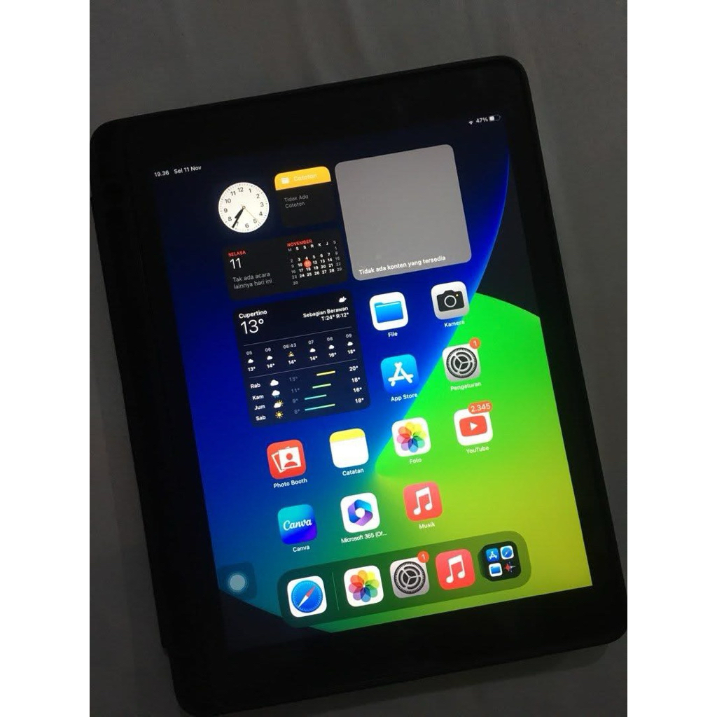 iPad Air 2 16Gb Wifi Only Fullset Kondisi Minus