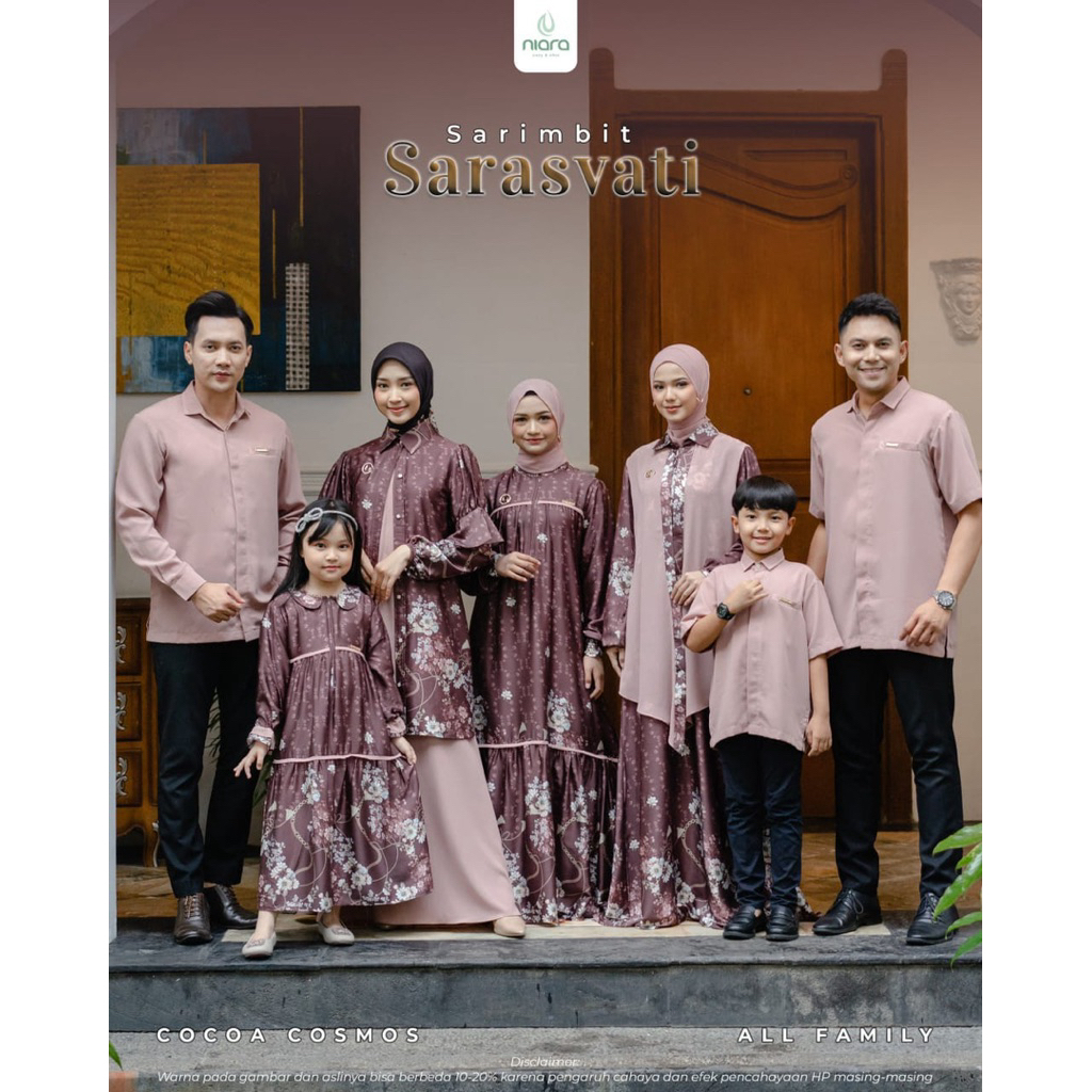 CLOSE PO 1 DES | SARIMBIT SARASVATI BY NIARA/FAMILY SET SARASVATI/SARIMBIT LEBARAN 2026/COUPLE LEBAR