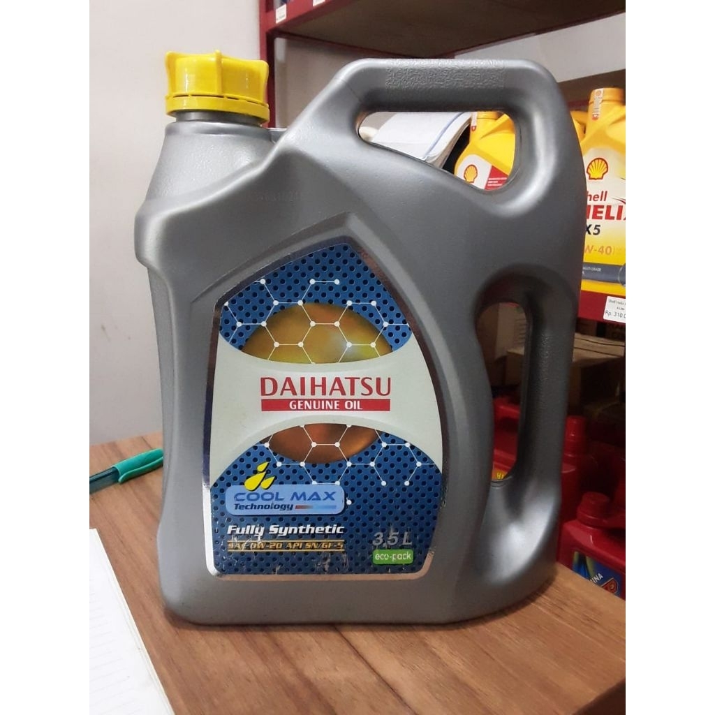 DAIHATSU GENUINE OIL 0W-20 FULL SYTHETIC 3,5L