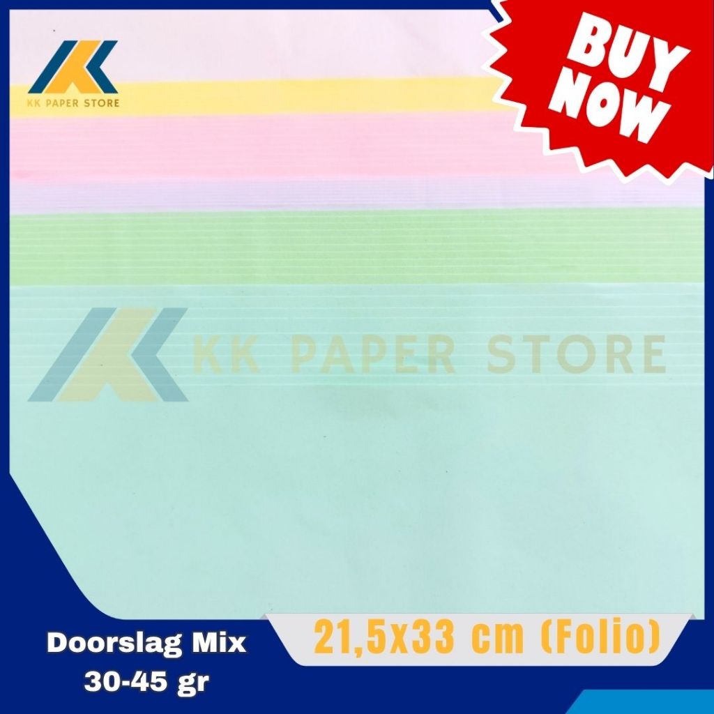 Kertas Doorslag F4 Folio Tipis Kreatif Pola Baju
