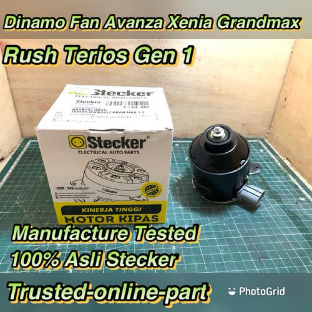 MOTOR FAN AVANZA XENIA 2004-2011 TERIOS RUSH 2007-2016 MANUAL