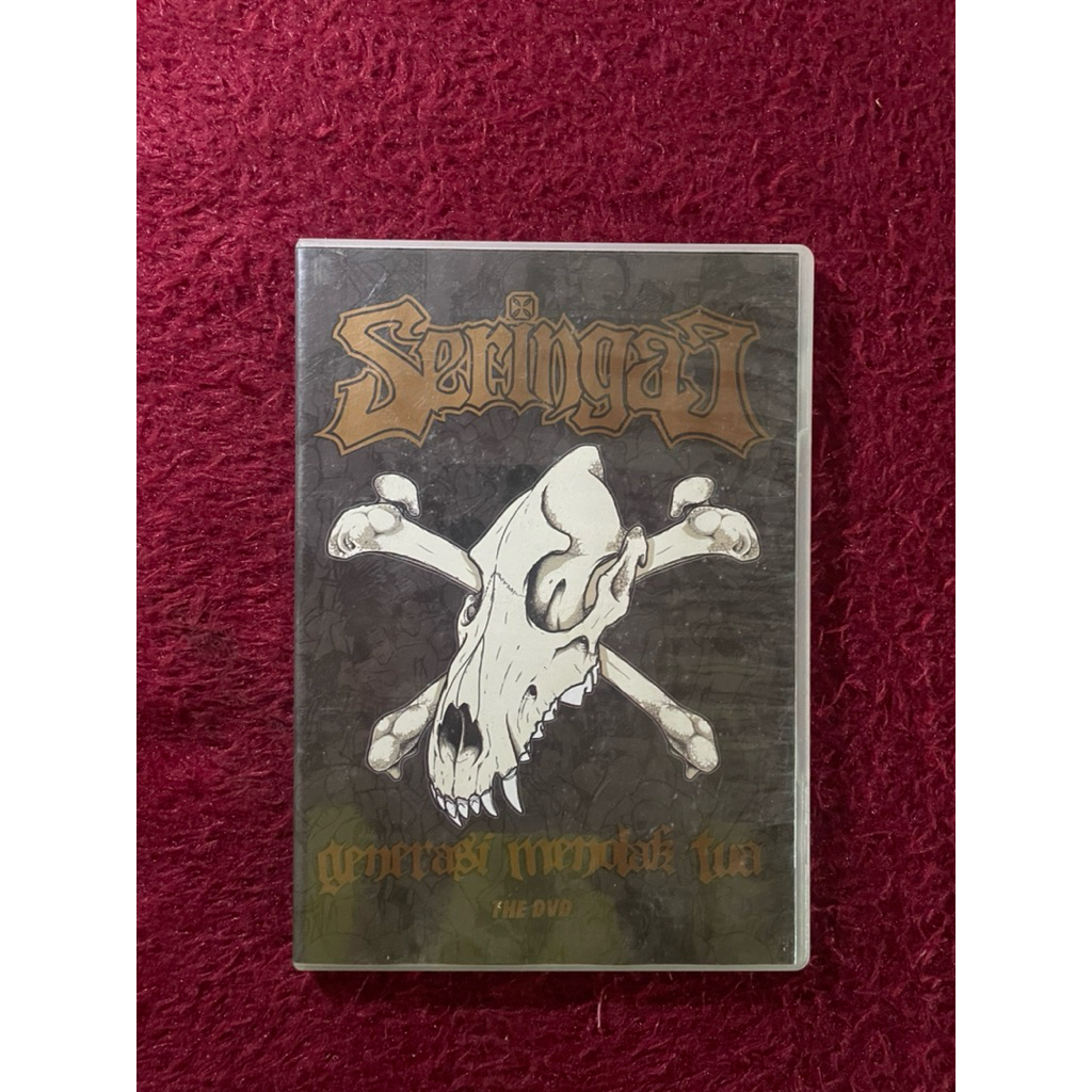 DVD Seringai "Generasi Menolak Tua" Original