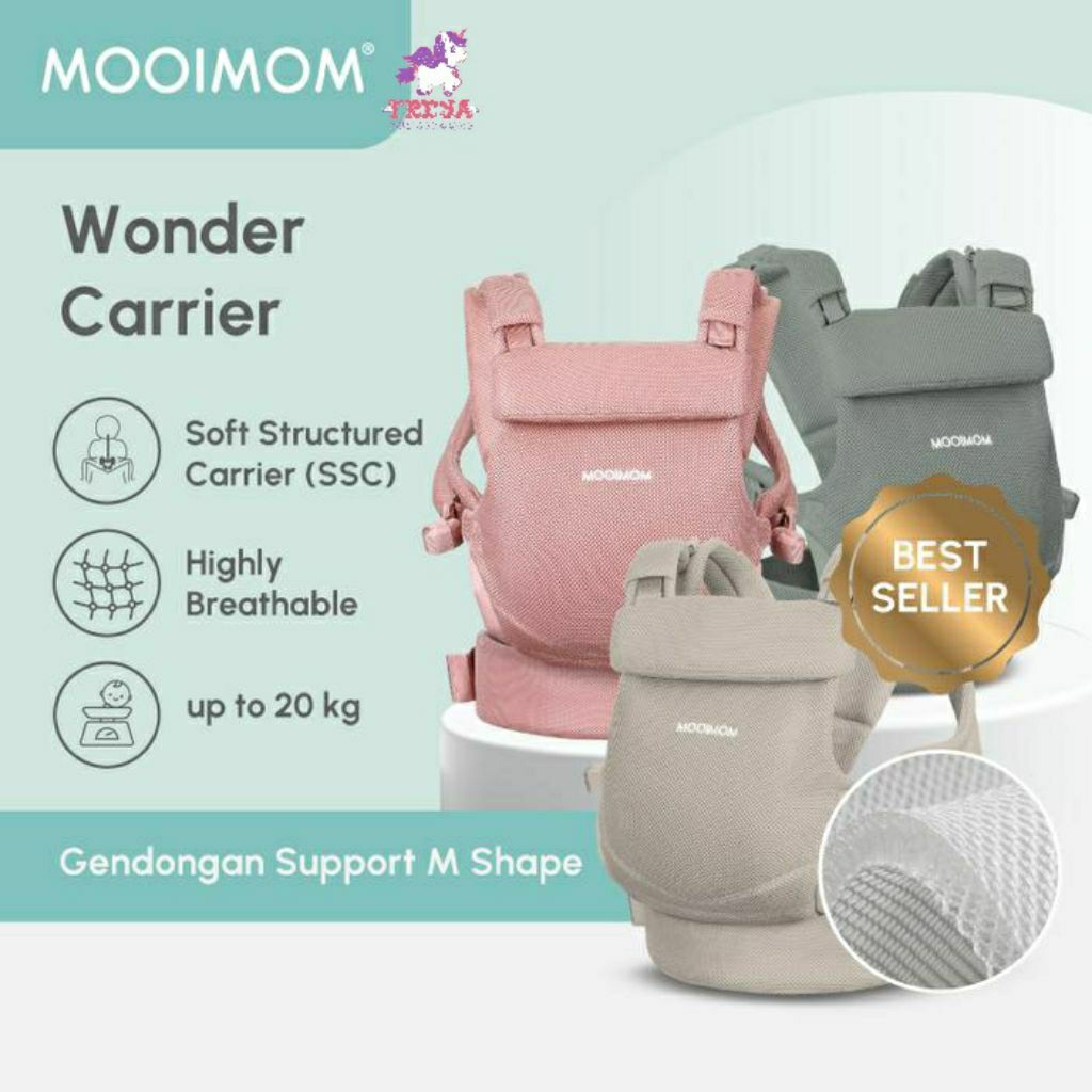 Mooimom - Wonder Carrier | Gendongan Bayi SSC