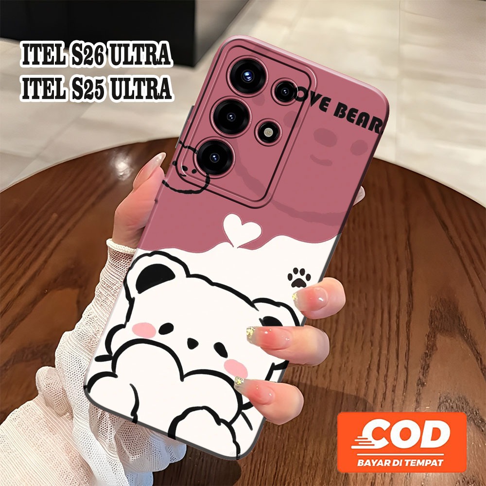 Softcase Hp ITEL S26 ULTRA - INFINIX S25 ULTRA TERBARU - Protection Camera - Case Aesthetic - Case m