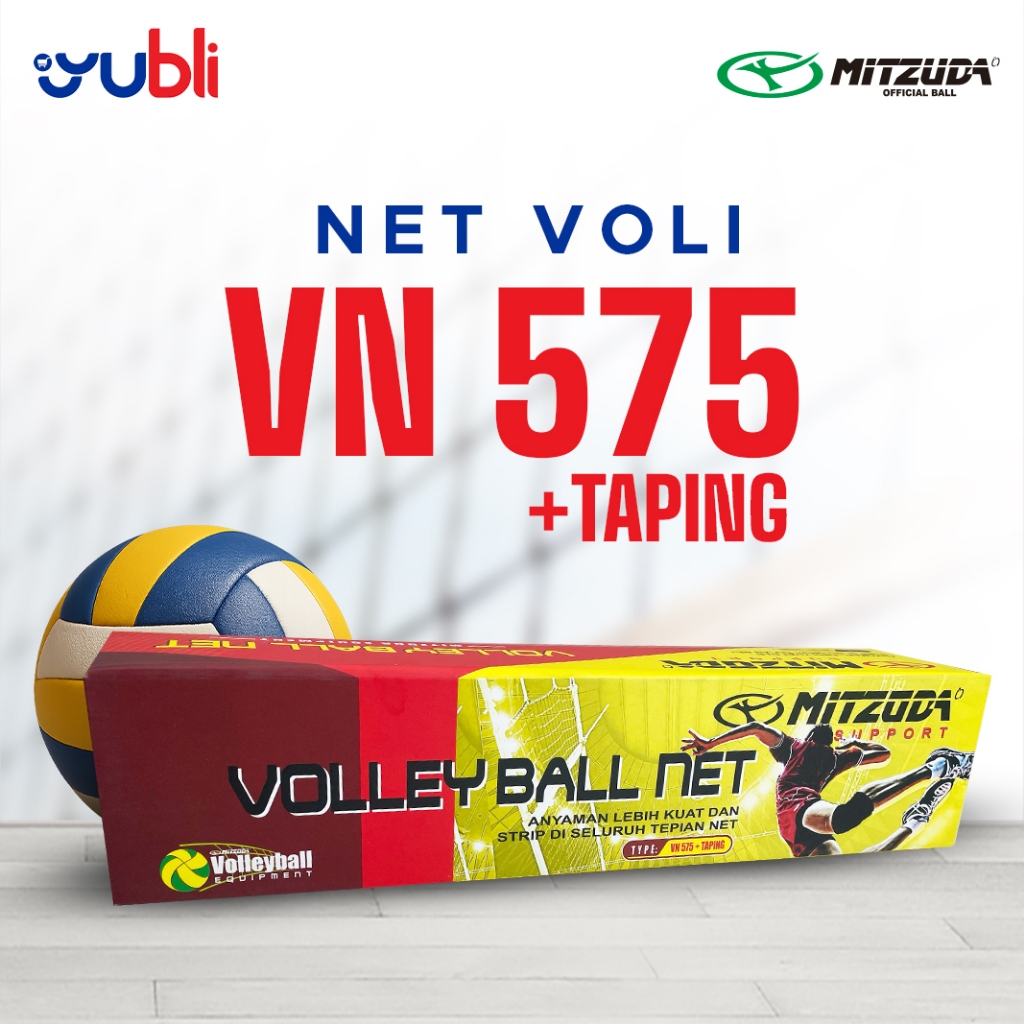 YuBli | NET VOLI MITZUDA VN 575 + TAPING | ORI 100%