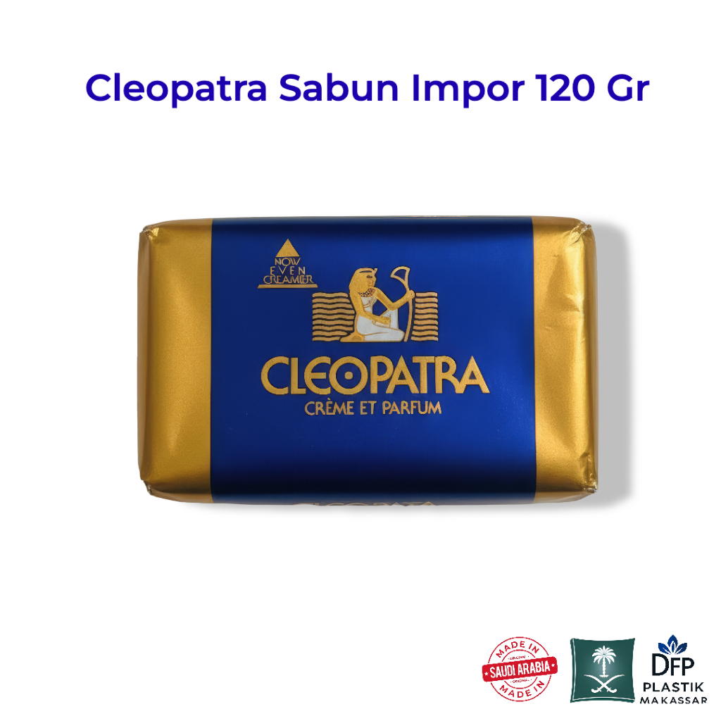 SABUN CLEOPATRA ORI 120 GRAM SABUN BATANGAN IMPOR PREMIUM (PENGIRIMAN KOTA MAKASSAR)