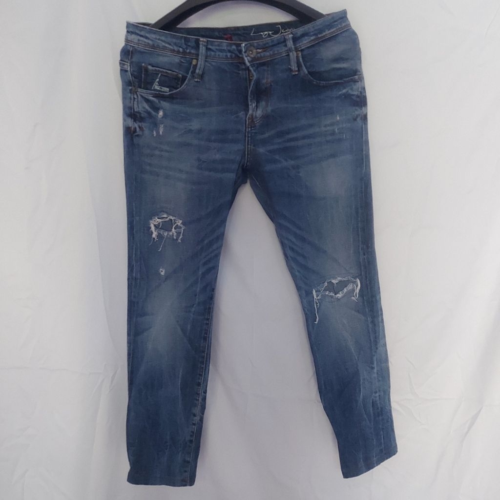 Celana Jeans wanita Logo ( Preloved )