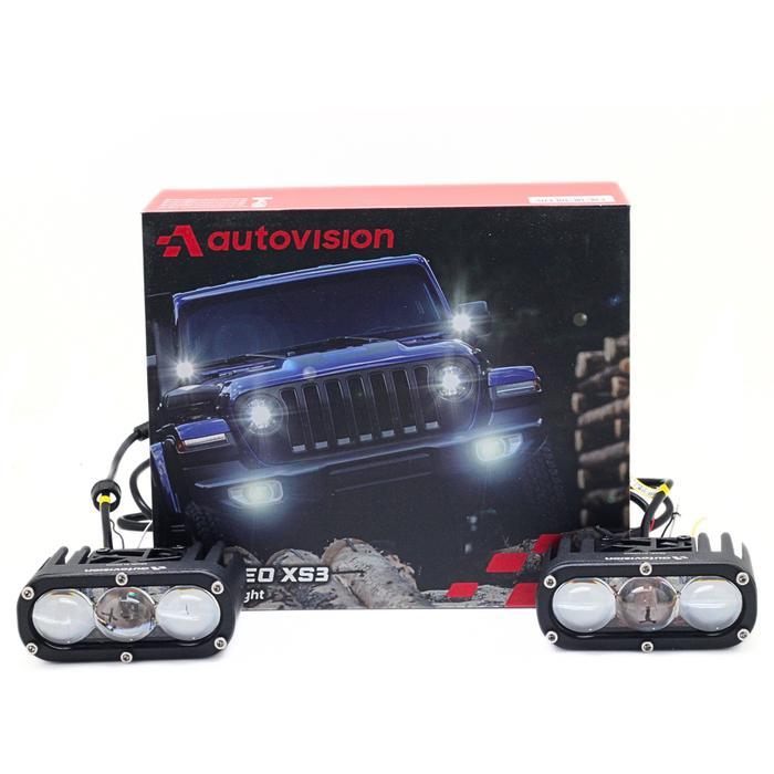 ASLI Lampu LED Mini Projector Autovision Borneo XS3 140W Mini Projie BiLED 140 Watt Universal Bi-LED